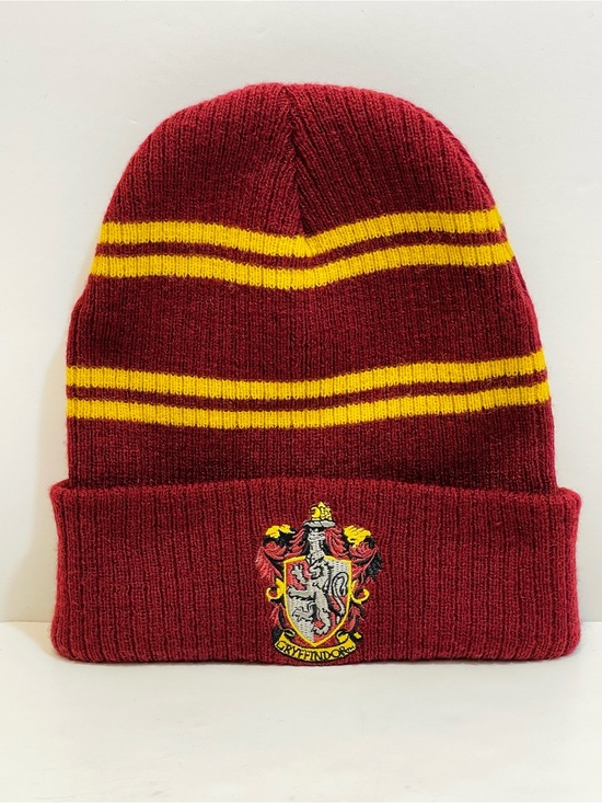 Wizarding World Of Harry Potter Other - Harry Potter Gryffindor Kids Maroon and Gold Knit Beanie OS